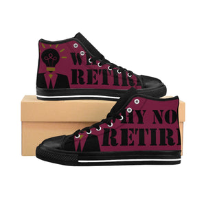 Why Not Retire All Over Print Women's High-top Sneakers