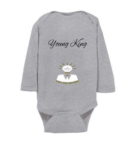 Young King Why Not Retire Infant Long Sleeve Bodysuit - JTApparel