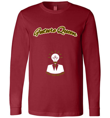 Future Queen Youth Girl Why Not Retire Long Sleeve T-Shirt]Jtapparel.com - JTApparel