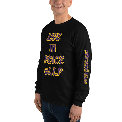 Live In Peace Men’s Long Sleeve Shirt